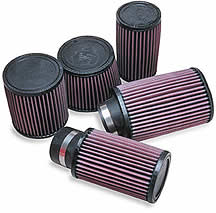 2-7/16" Flange Mount - Go Kart Air Filter & Wrap